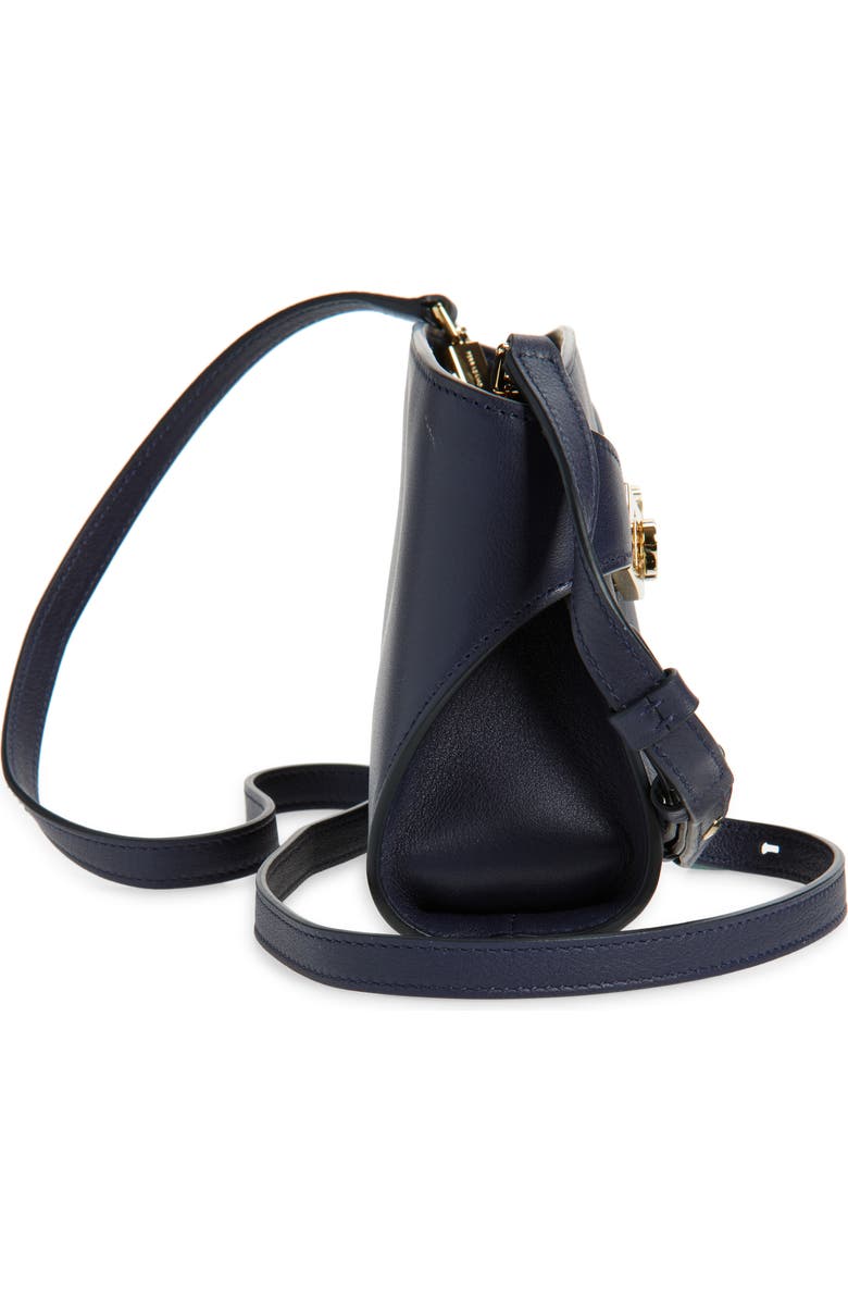 FERRAGAMO Mini Hug Leather Crossbody Bag, Alternate, color, Midnight