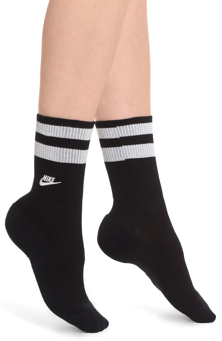 Nike Stripe Top Crew Socks, Main, color,