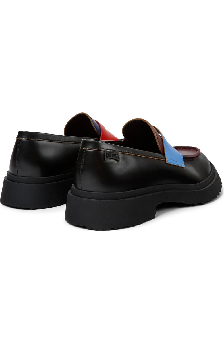 Camper Walden Patent Leather Penny Loafer, Alternate, color,