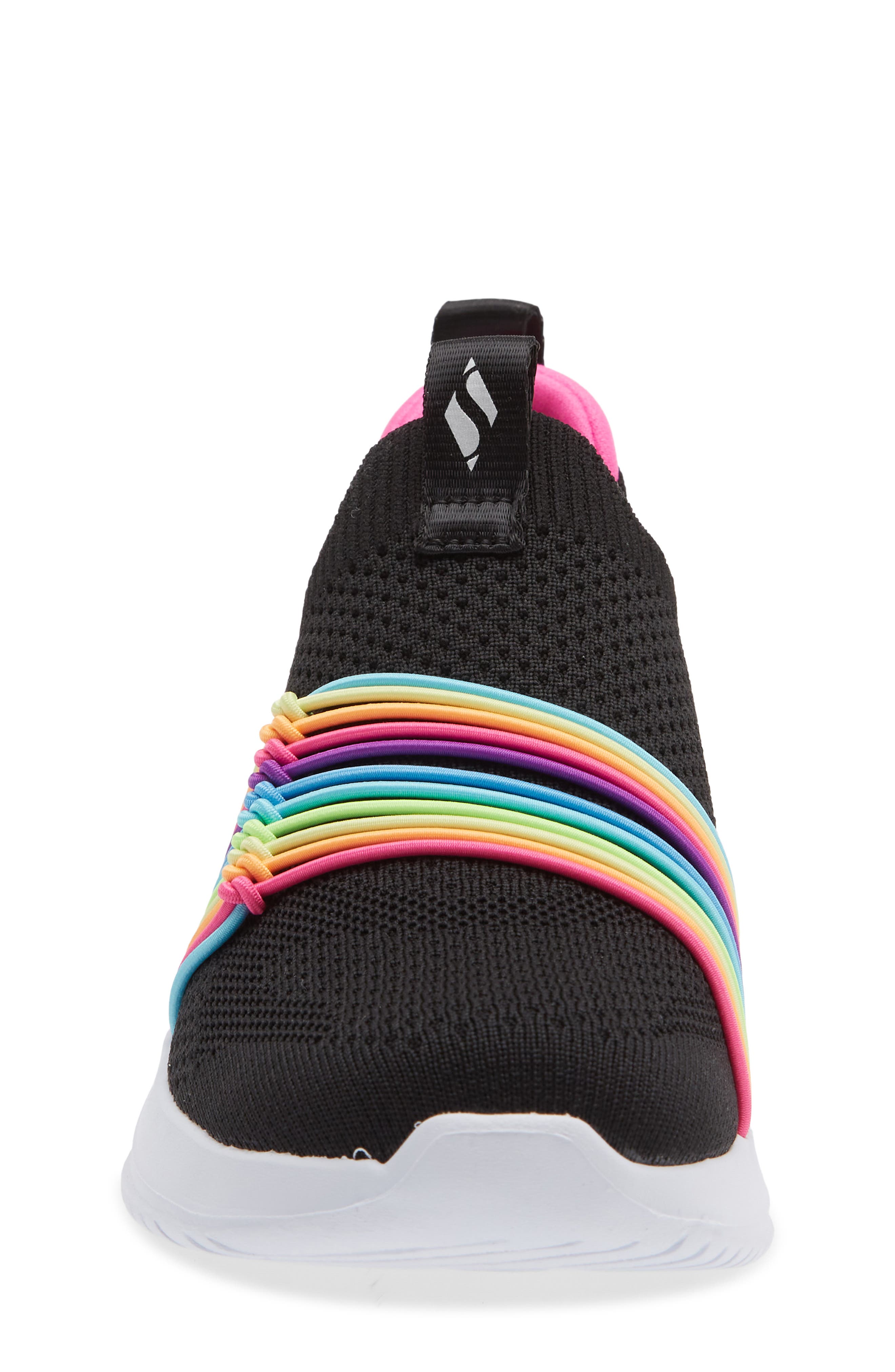 SKECHERS Kids' Ultra Flex 3.0 Slip-On Sneaker, Alternate, color, Black Multi