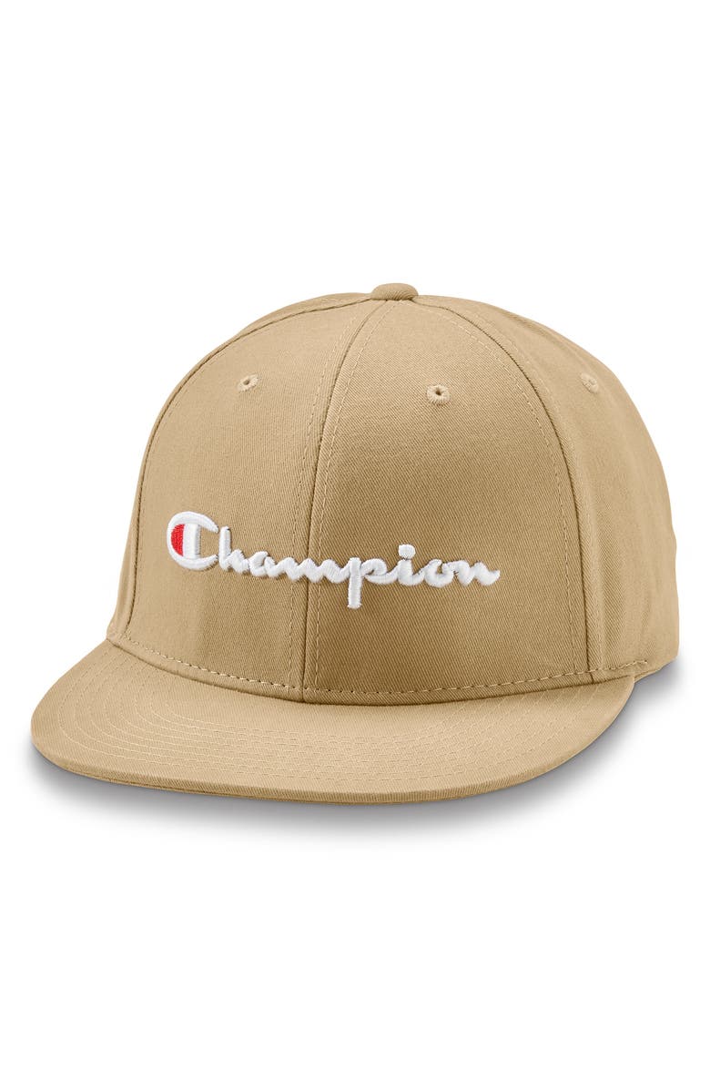 Champion Classic Script Baseball Cap, Main, color,