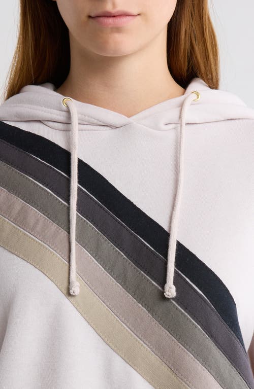 Aviator Nation Cross Stripe Hoodie