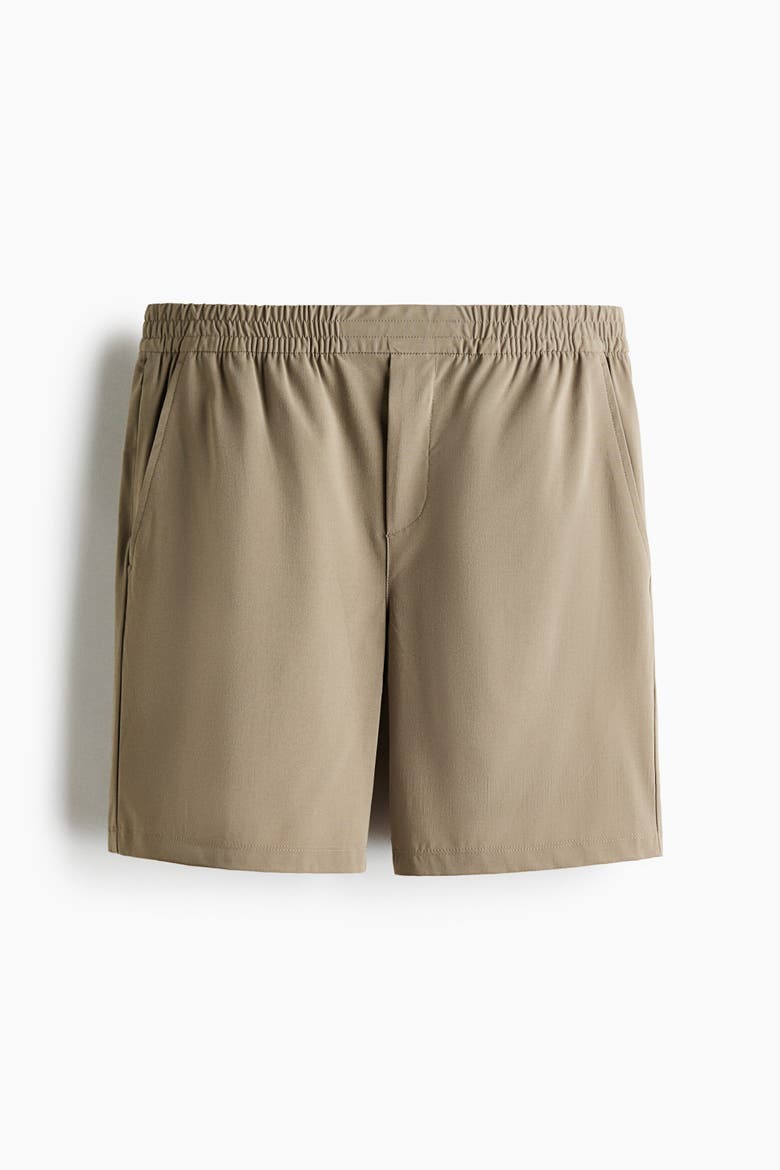 Four-way Stretch Regular Fit Shorts, Alternate, color, Khaki green