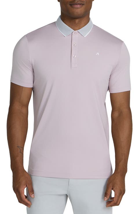 Darby Contrast Collar Performance Golf Polo