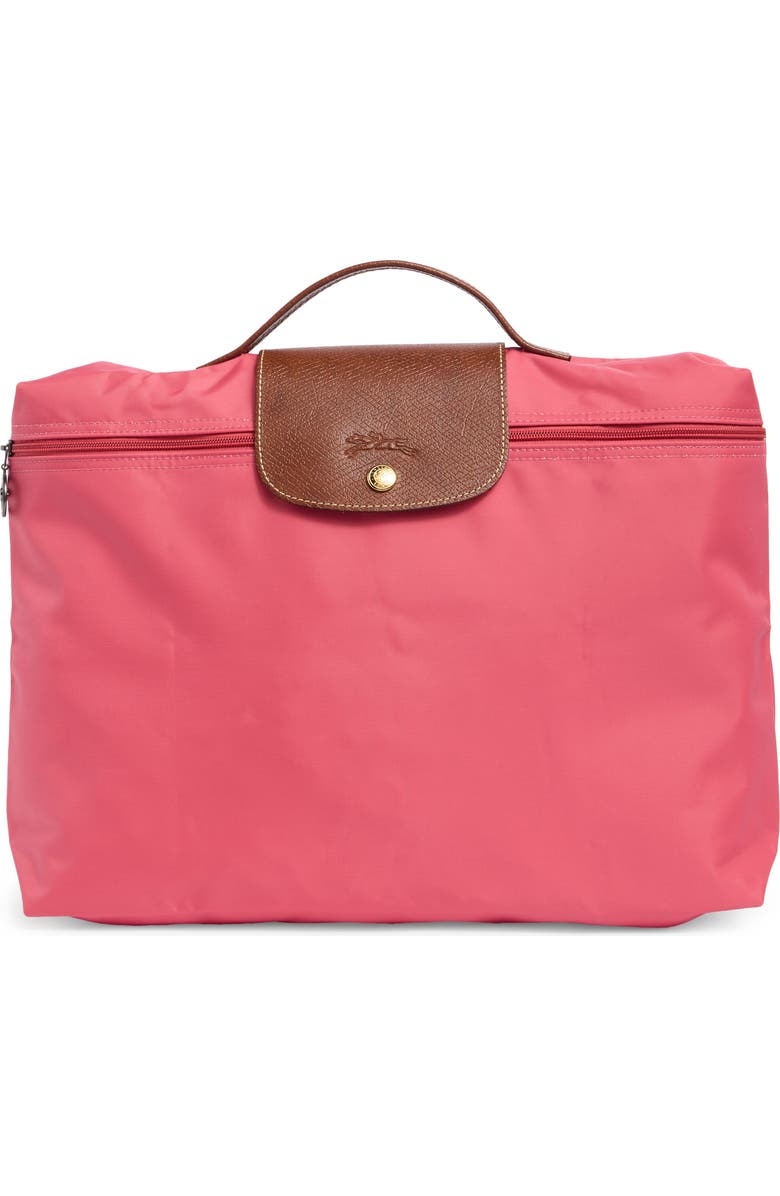 Longchamp Le Pliage Top Handle Document Holder Bag, Main, color, Flowers