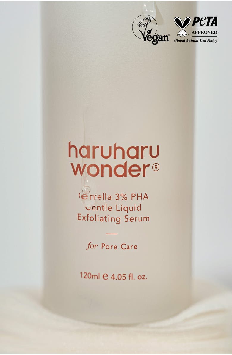 haruharu wonder Centella 3% PHA Gentle Liquid Exfoliating Serum, Alternate, color, NO COLOR