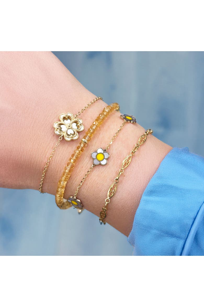 Citrine Bead Bracelet, Alternate, color, Citrine