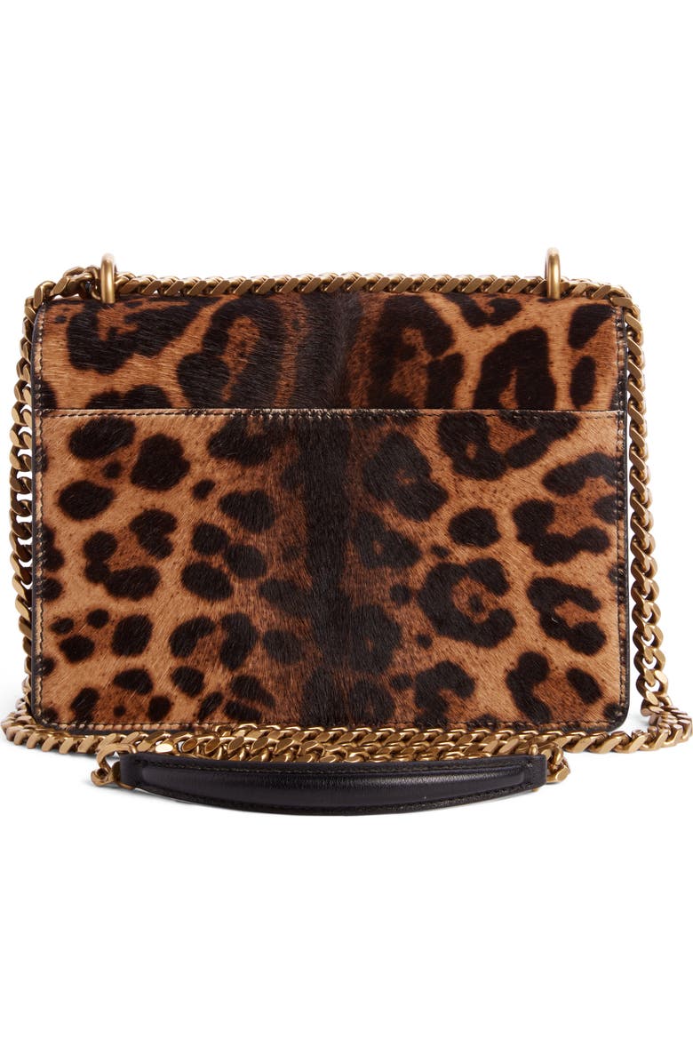 Saint Laurent Small Sunset Genuine Calf Hair Shoulder Bag, Alternate, color,