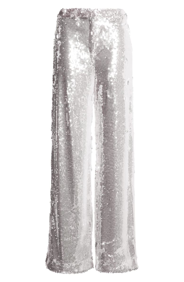 WAYF x Jourdan Sloane Lily Sequin Wide Leg Pants, Alternate, color, 
