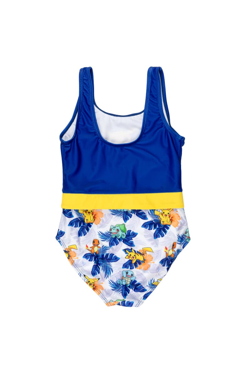 POKEMON Pikachu Onepiece Swimsuit, Alternate, color, Girls