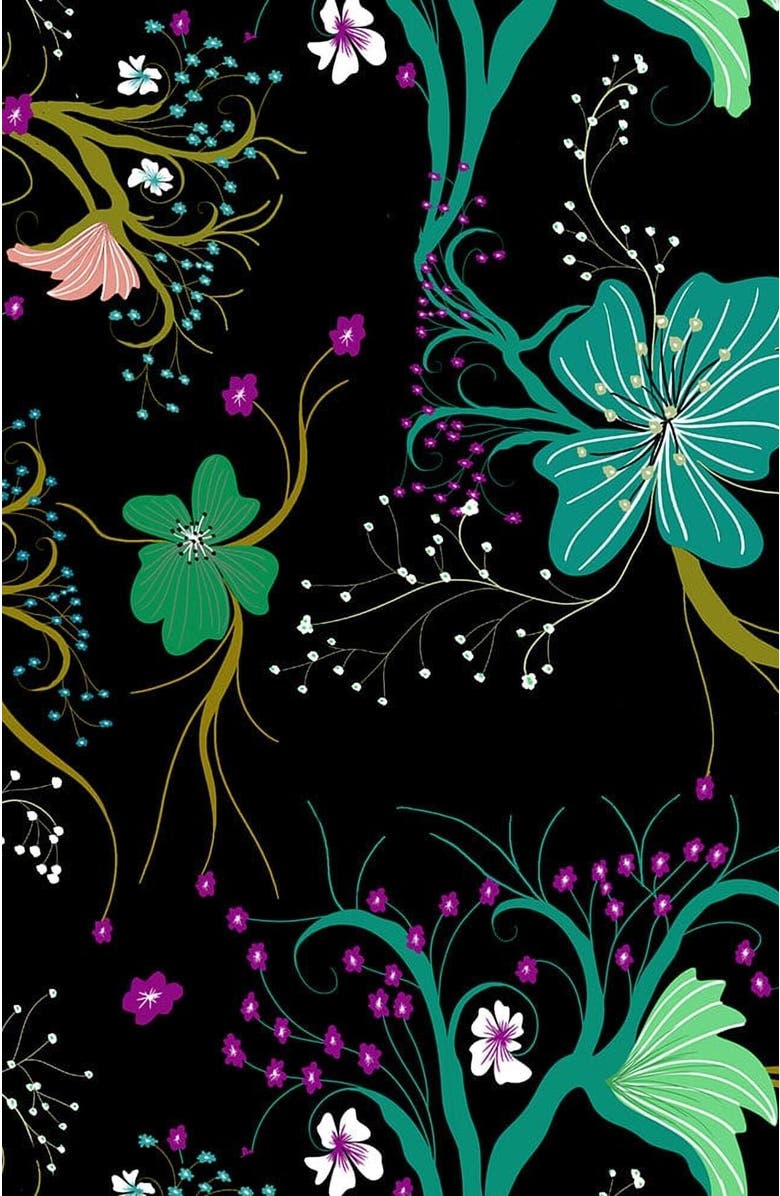 The Cat's Pajamas Pima Knit Pullover Set Floral, Alternate, color,