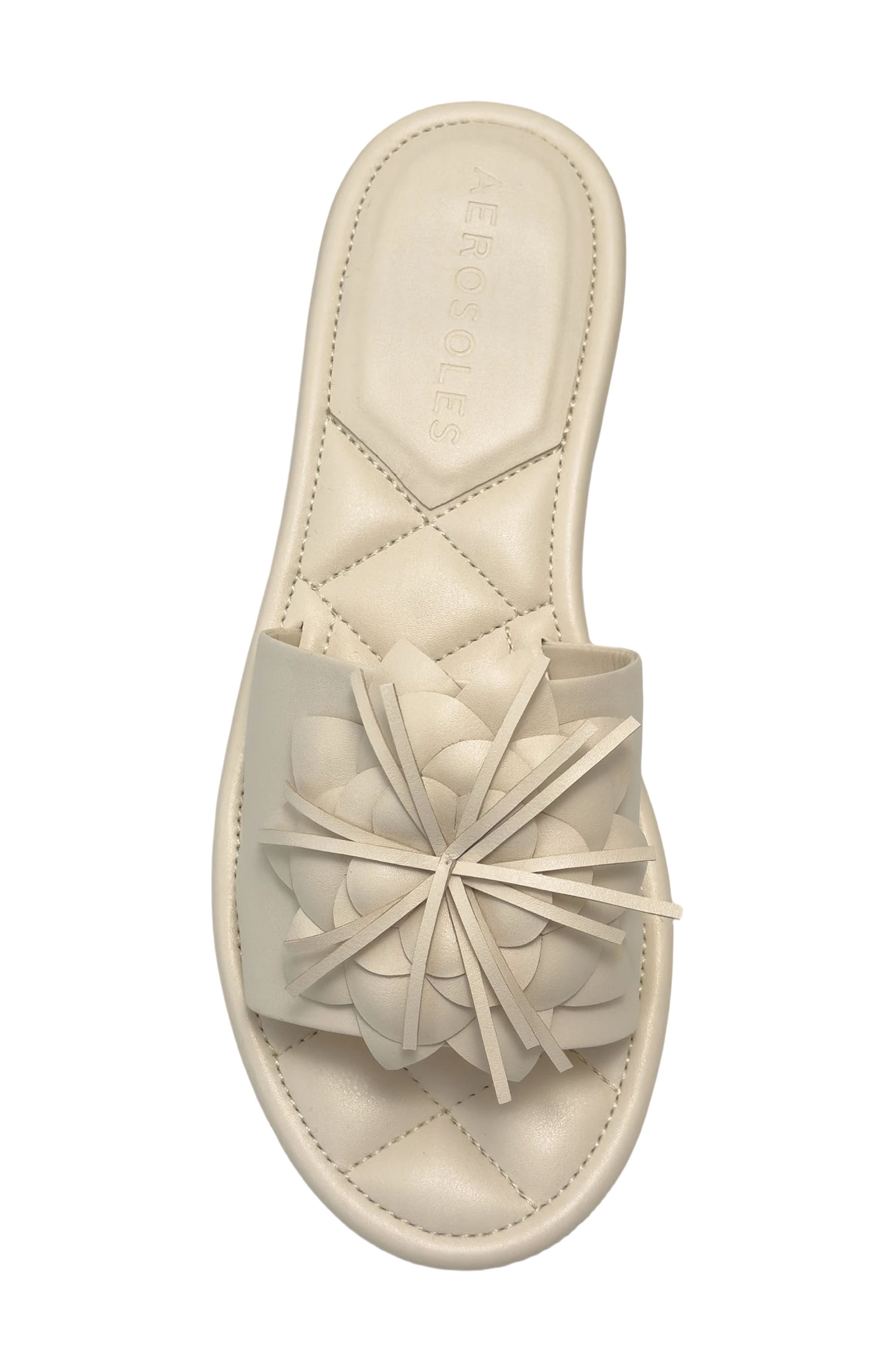 Begonia Sandal, Alternate, color, EGGNOG