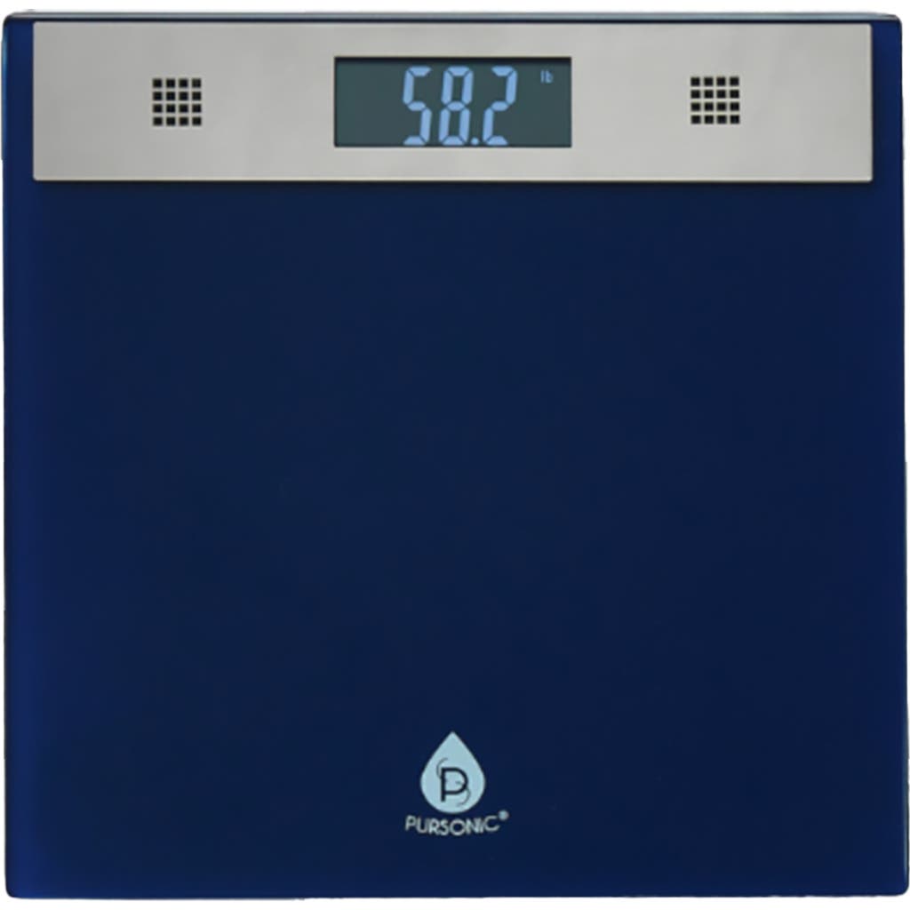 Pursonic Talking Bathroom Scale In Blue
