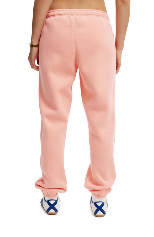 Cotton On Body Plush Essential Gym Sweatpant In Apricot Blush