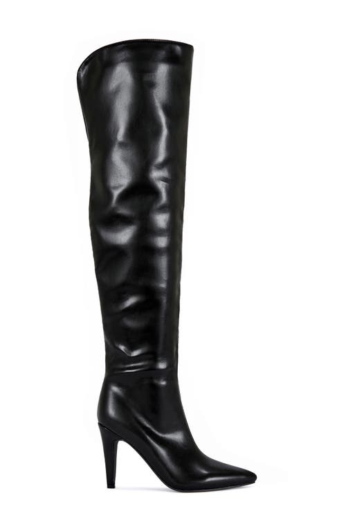 Azalea Wang Beaucoup Over The Knee Boot In Black