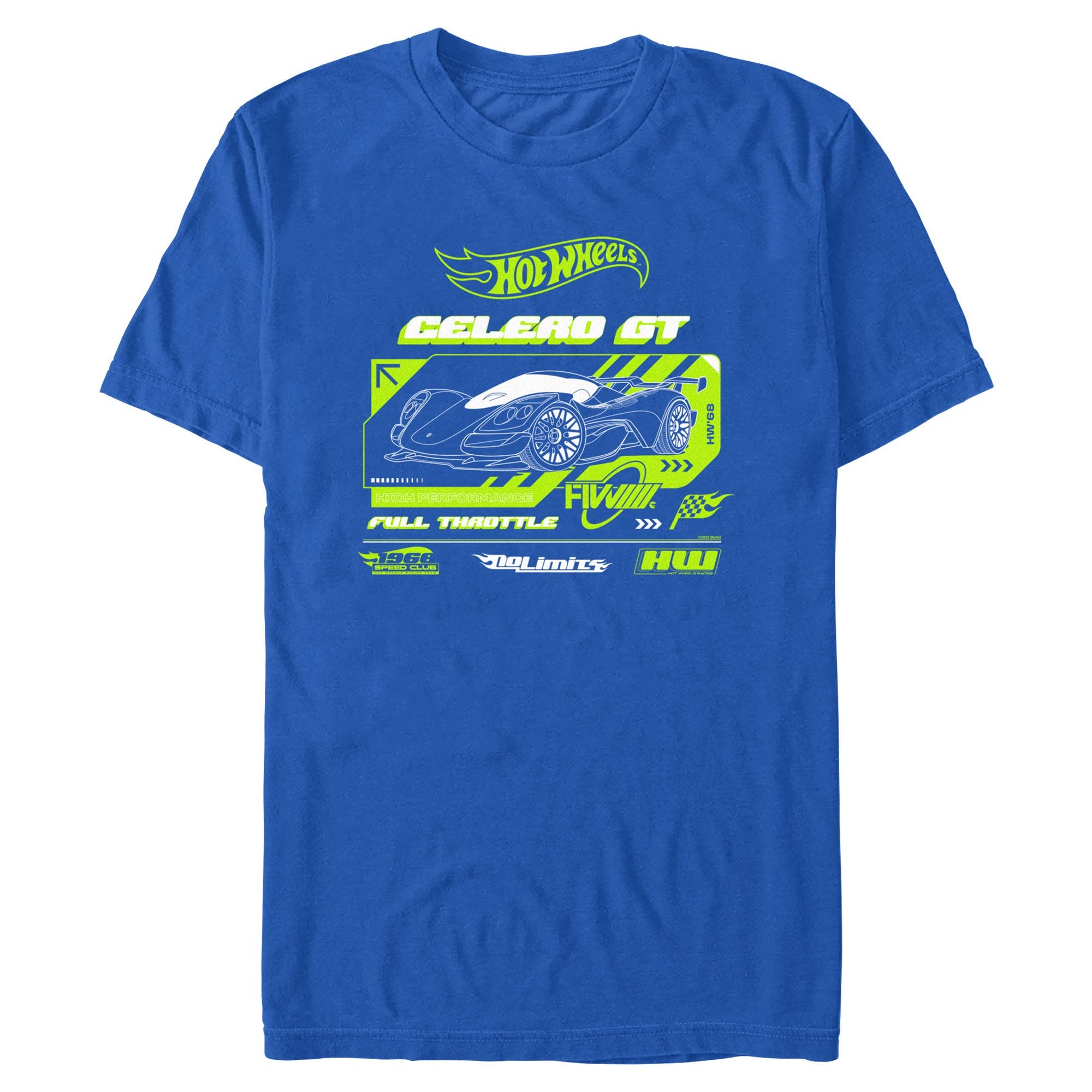 Men's Hot Wheels Celero GT Full Throttle Graphic T-Shirt (Men