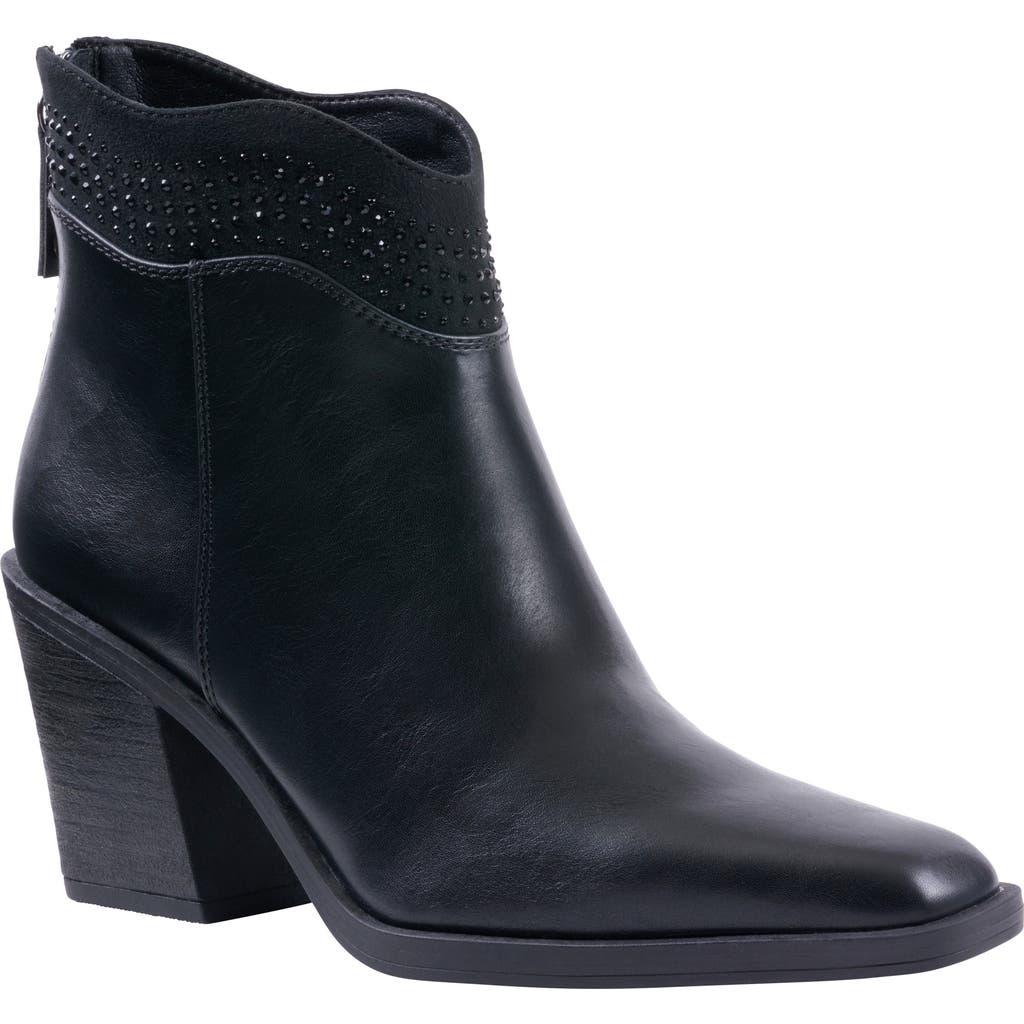 Good Choice New York Dawn Embellished Bootie In Black