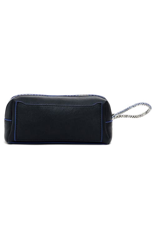 Desigual Faux Leather Clutch In Black