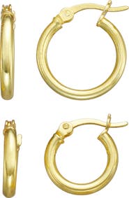FZN Kids' Set of 2 Hoop Earrings