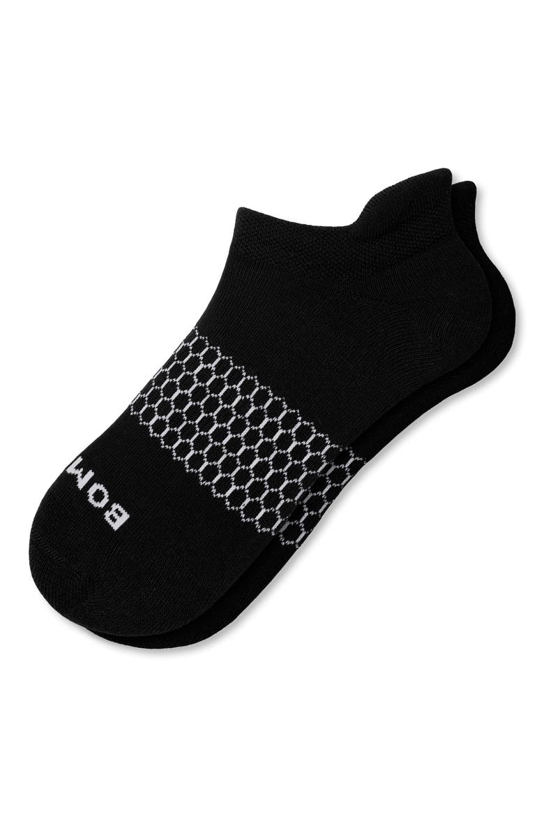 Solid Ankle Socks, Main, color, BLACK