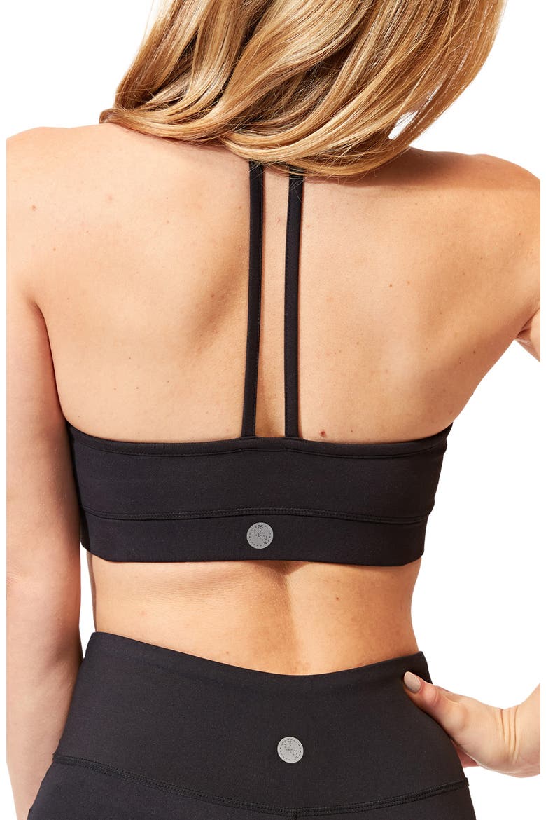 Malana T-Back Sports Bra, Alternate, color, JET BLACK