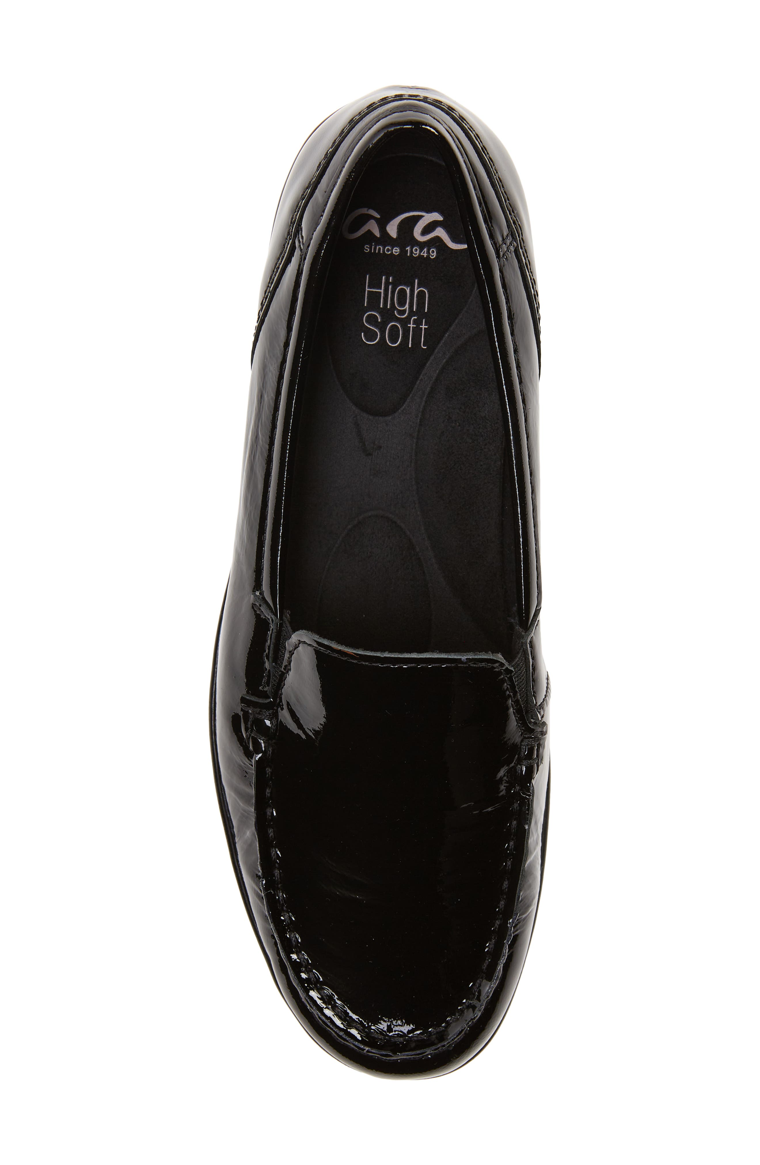 Dewitt Platform Loafer, Alternate, color, BLACK MURANO-LACK
