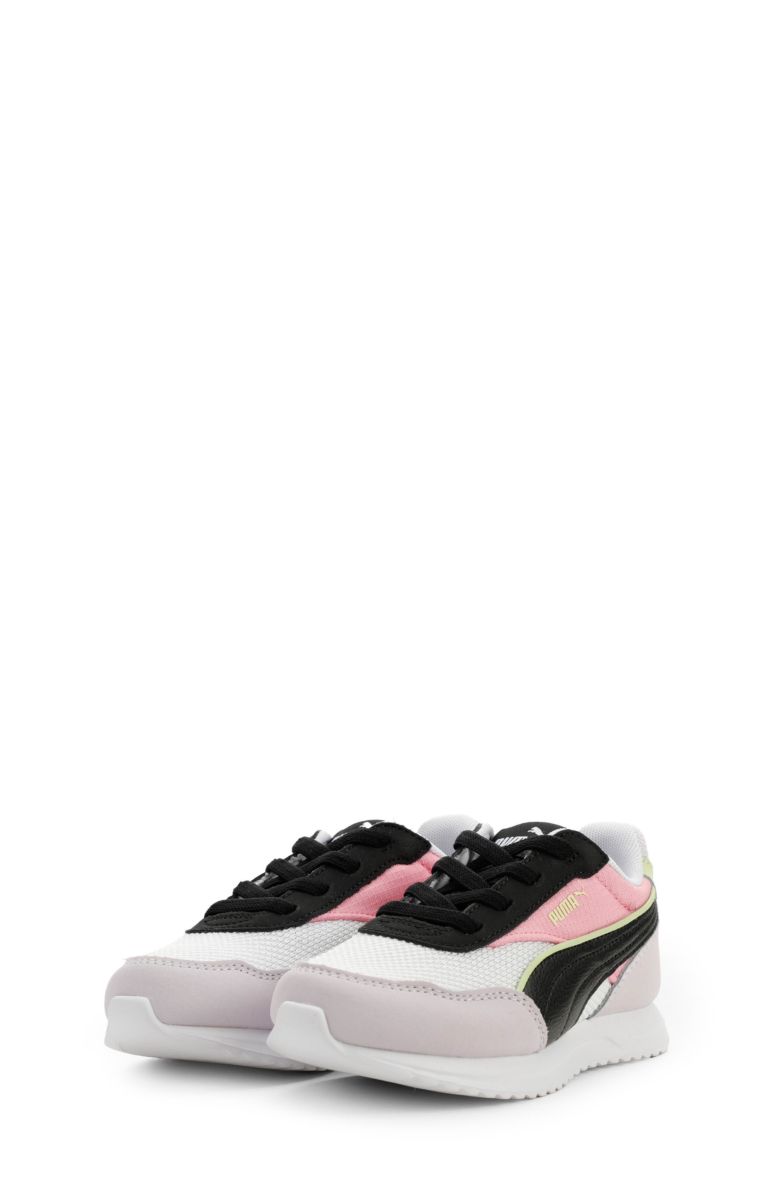 Puma White/ Black/ Pink Lilac