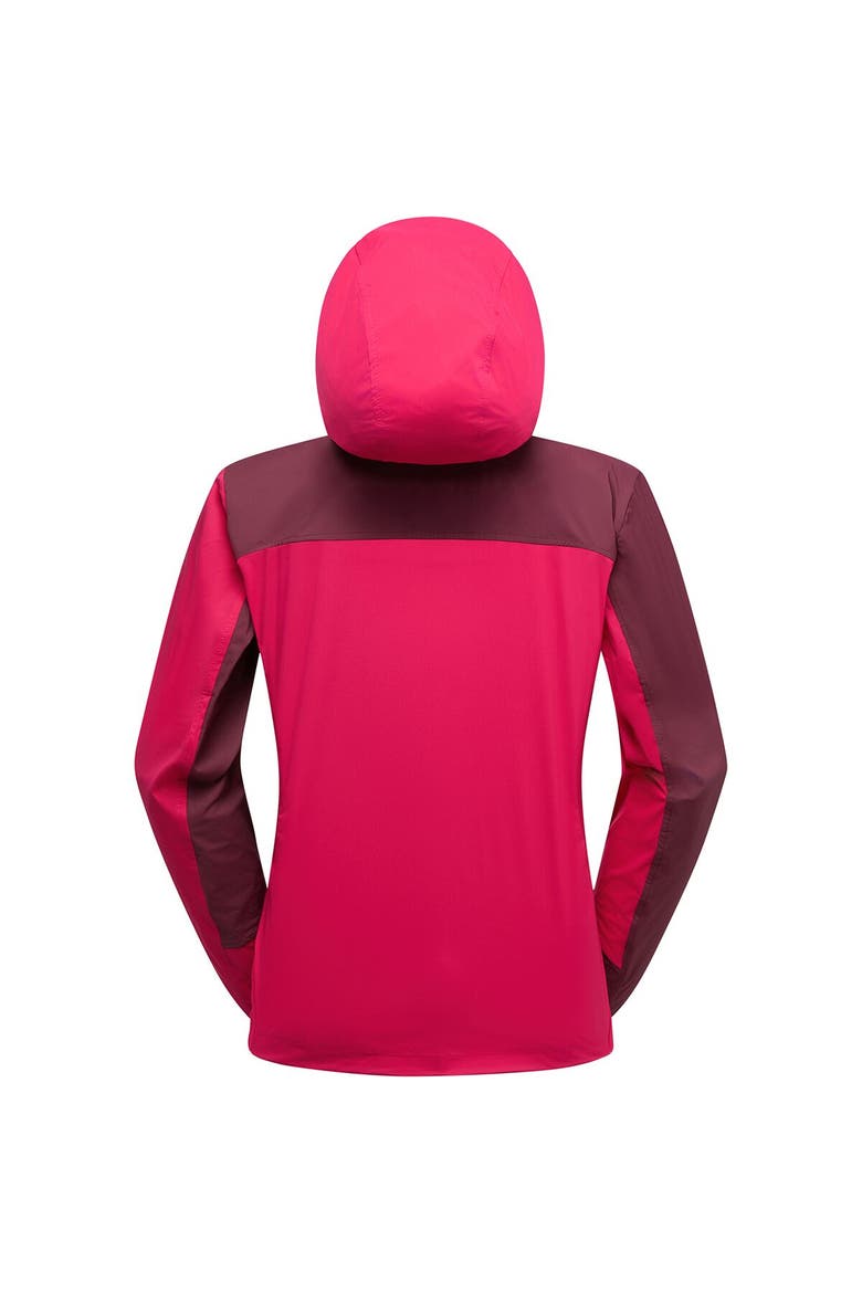 Freeway Wind Jacket - Women's, Alternate, color, Azalea/Redwood