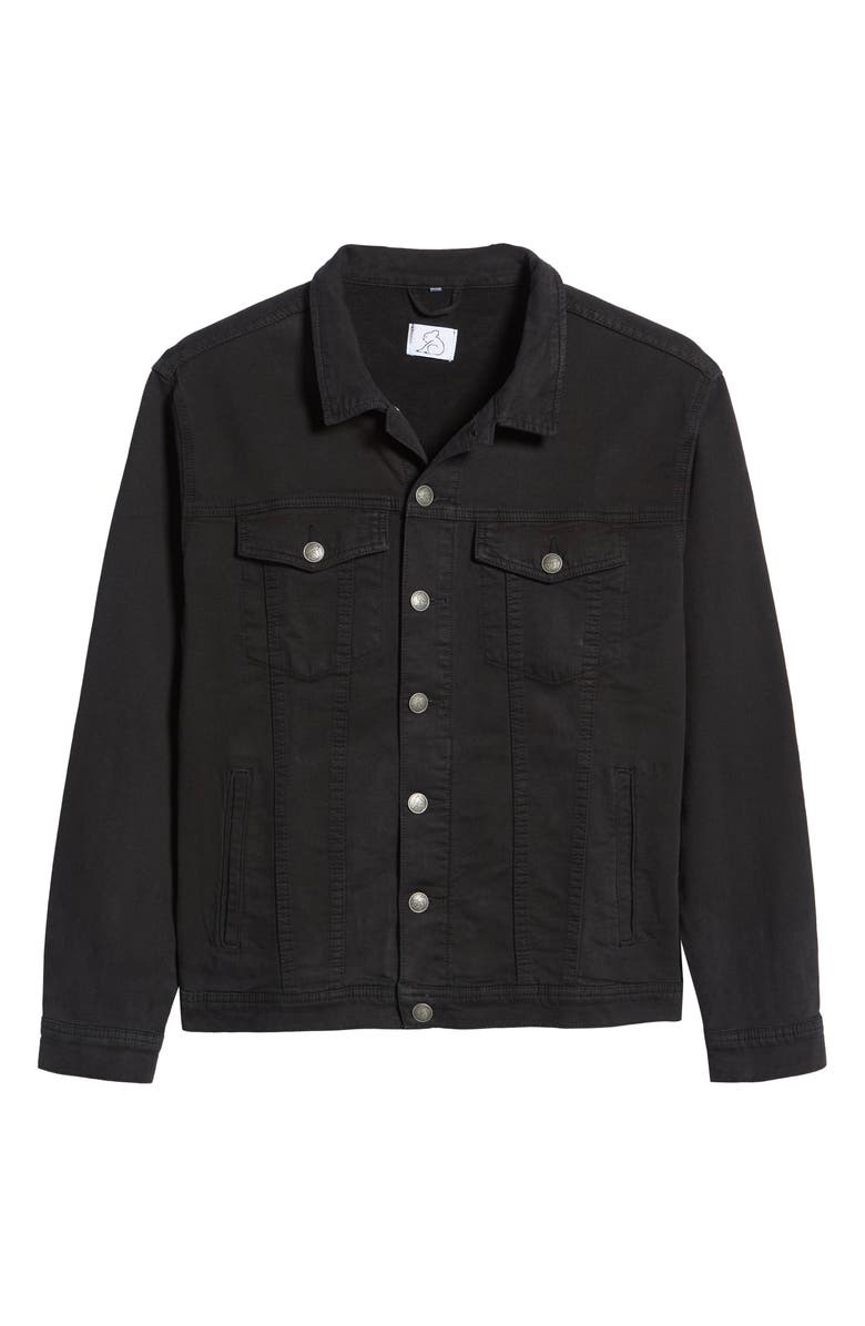 KUWALLA Stretch Cotton Blend Denim Jacket, Alternate, color, 