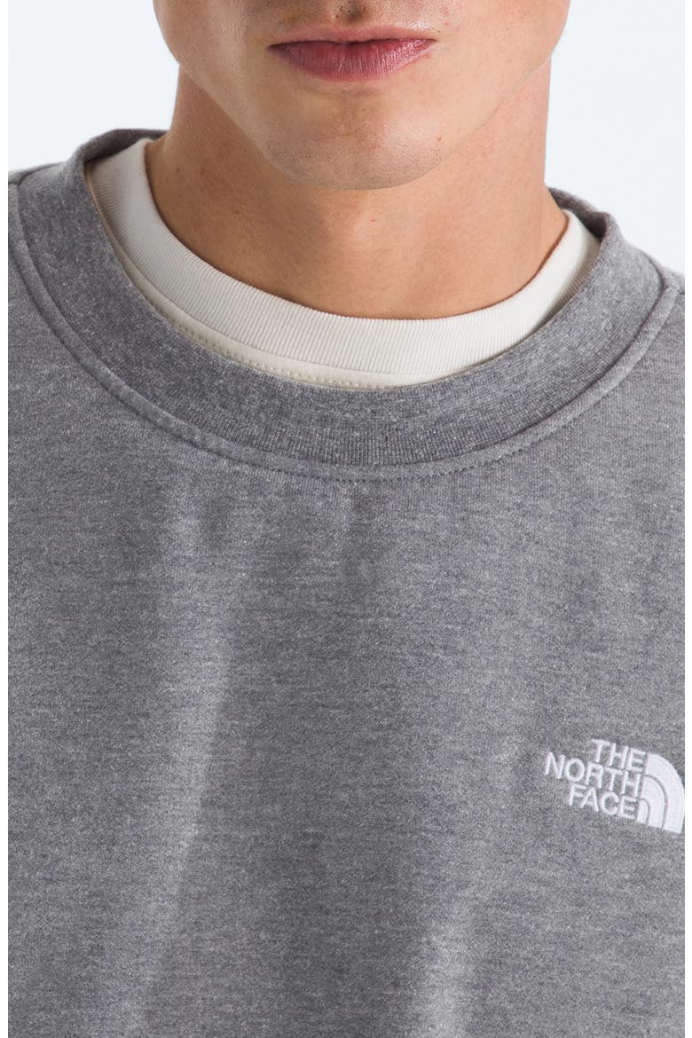 Evolution Crewneck Sweatshirt, Alternate, color, TNF MID GREY HEATHER