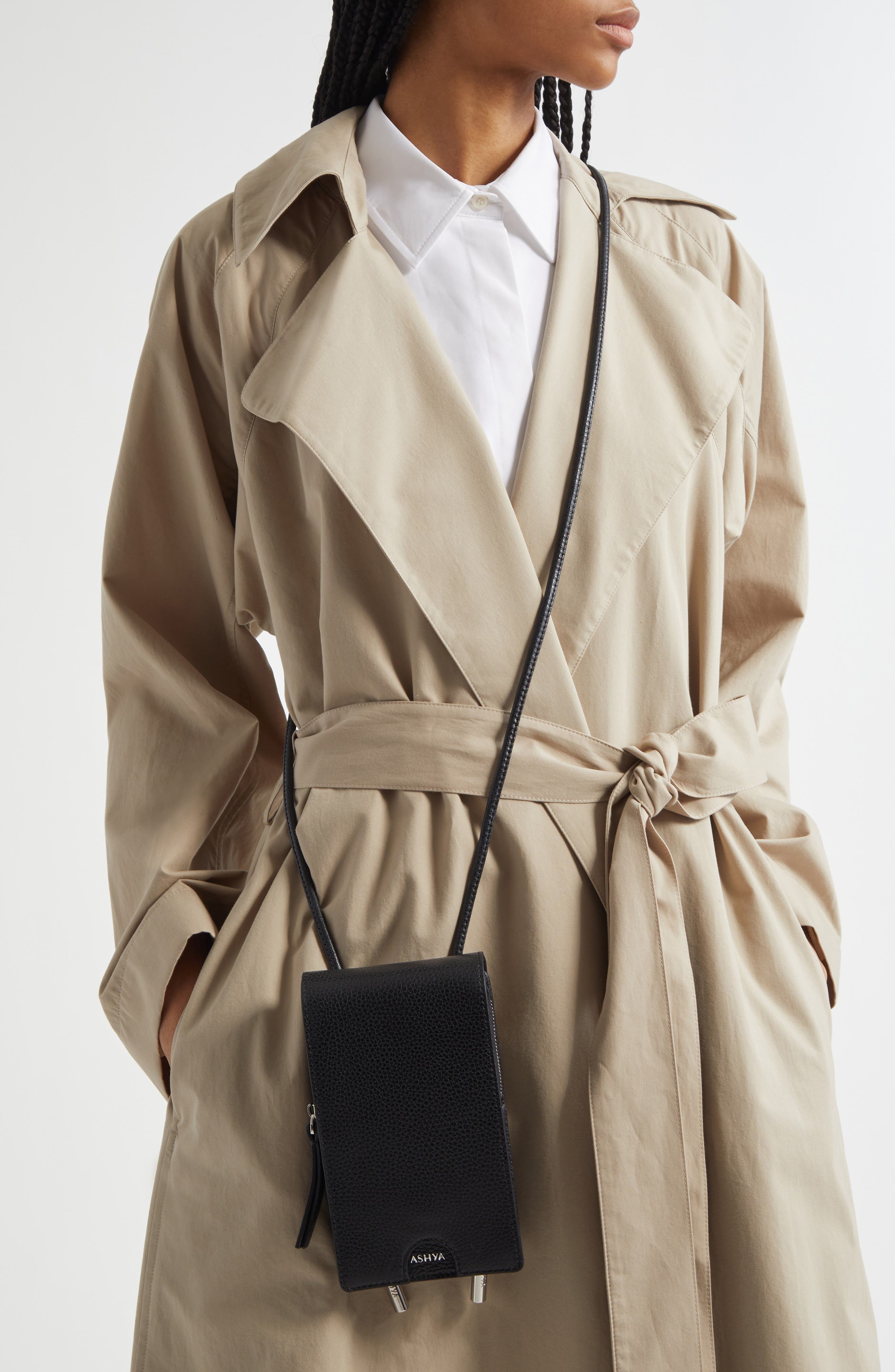 ASHYA Bolo Leather Bag, Alternate, color, 