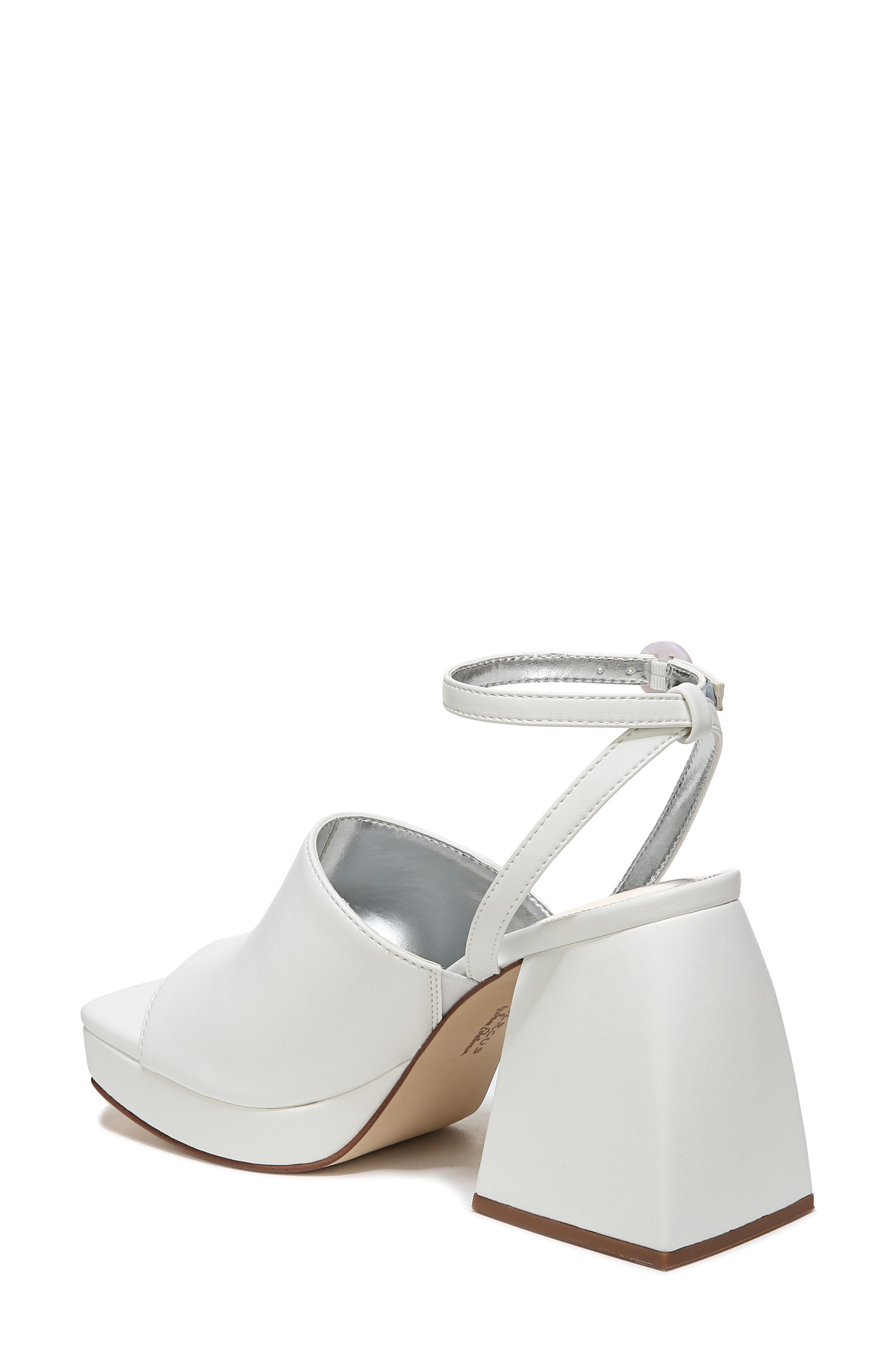 Circus by Sam Edelman Miranda Platform Ankle Strap Sandal, Alternate, color, BRIGHT WHITE