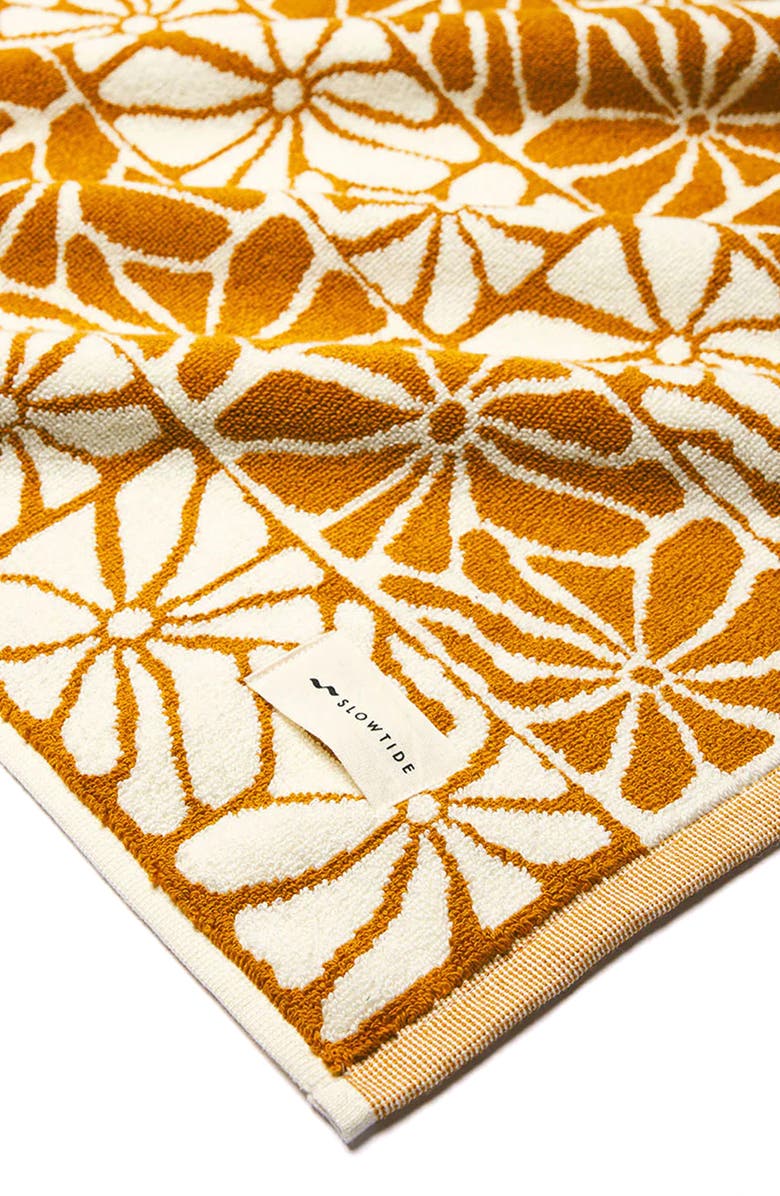 Slowtide Ciao Zen Bath Mat, Alternate, color, Mustard