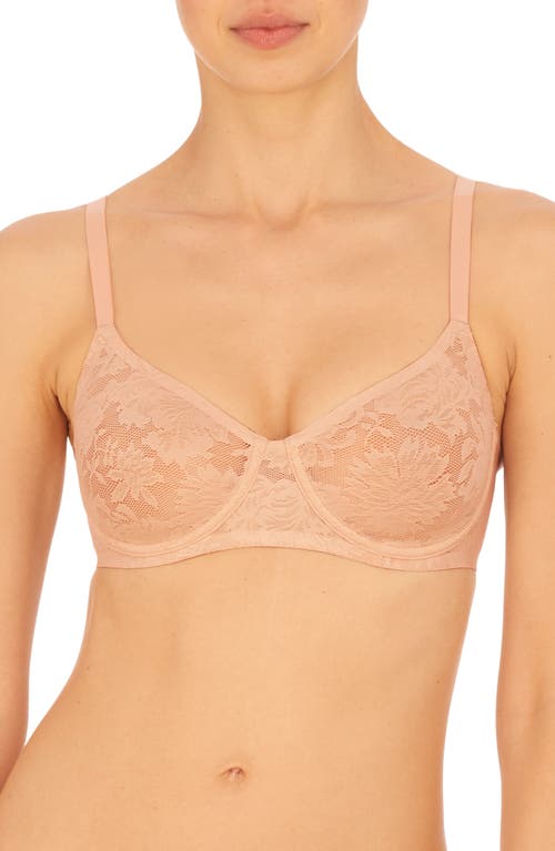 Natori Levitate Underwire Unlined Bra in Cameo Rose at Nordstrom, Size 34Ddd