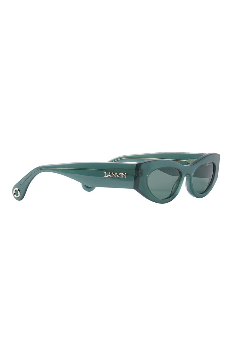 Lanvin Logo Sunglasses, Alternate, color,
