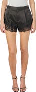 Endless Rose Lace Trimmed Satin Shorts