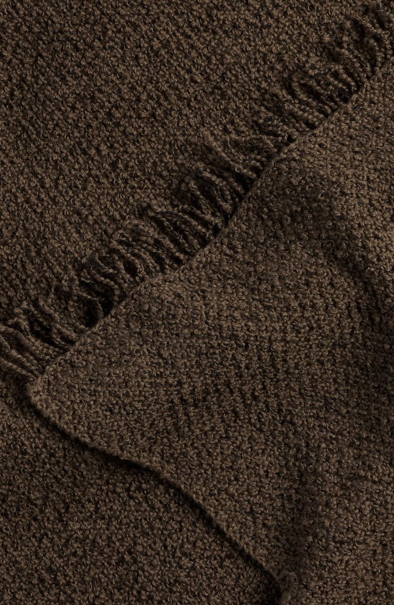 Parachute Cotton Blend Bouclè Throw Blanket, Alternate, color,