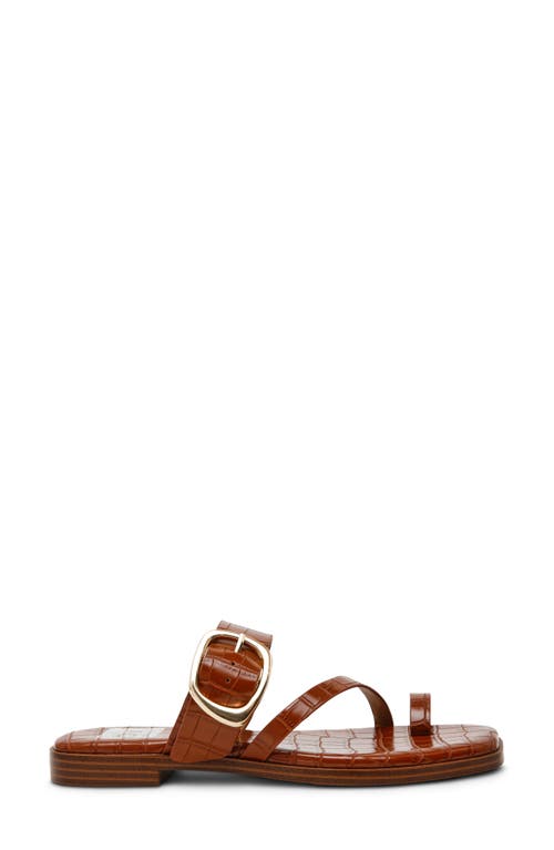 Dolce Vita Dv By Makai Toe Loop Buckle Sandal In Tan
