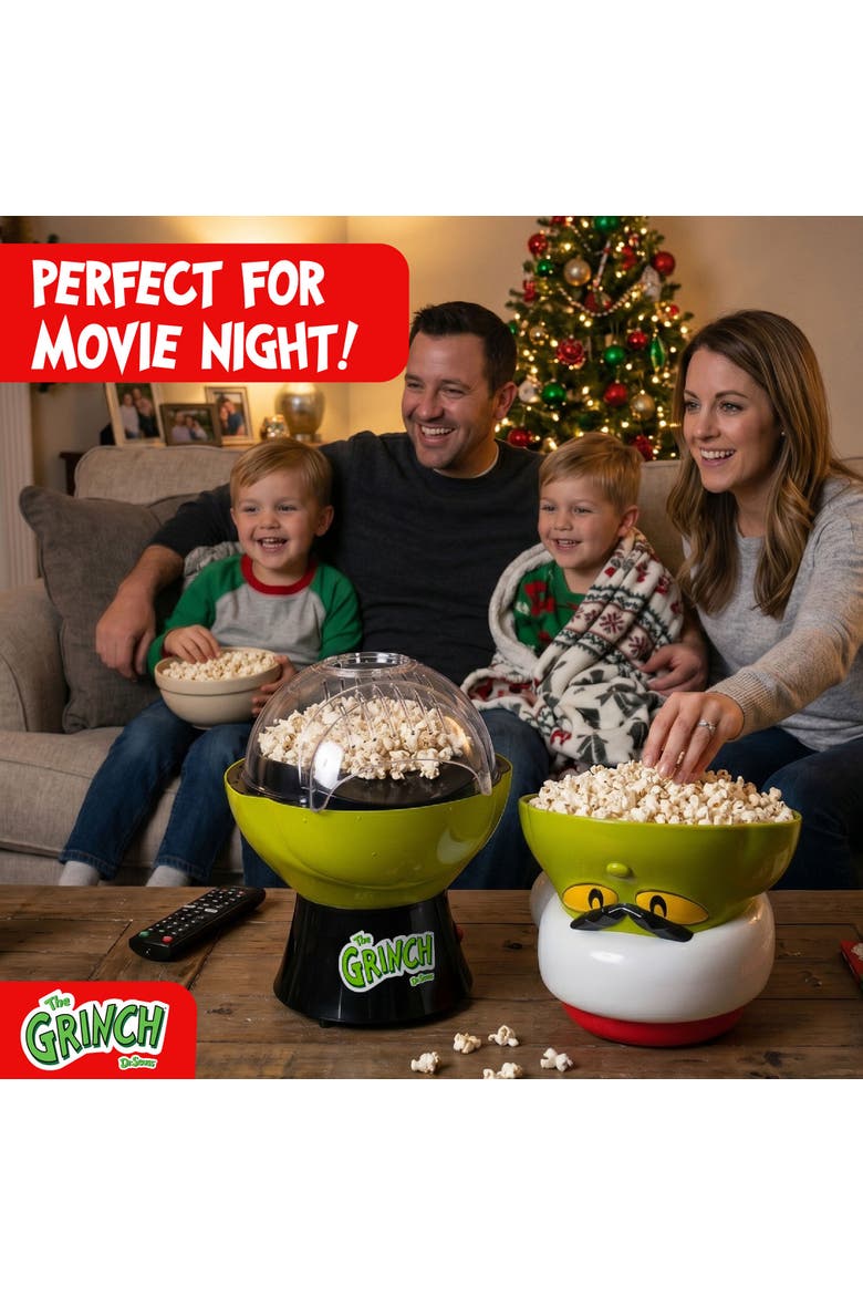 Dr Seuss The Grinch Halo Popcorn Popper, Alternate, color, None