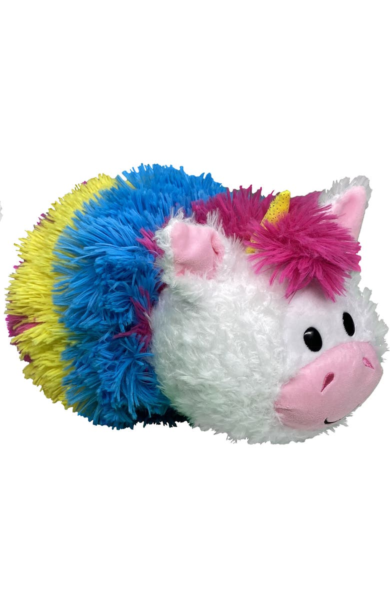 FlipaZoo Magic Tails White Unicorn To Yellow Lion 2 In 1 Animal Plush, Alternate, color, Multicolored
