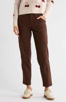 Democracy Tapered Side Panel Straight Leg Jeans