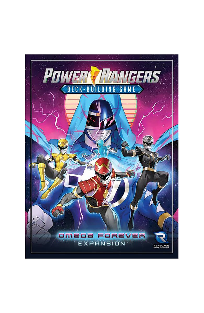 Renegade Game Studios Power Rangers Deckbuilding Game Omega Forever Expansion, Alternate, color,