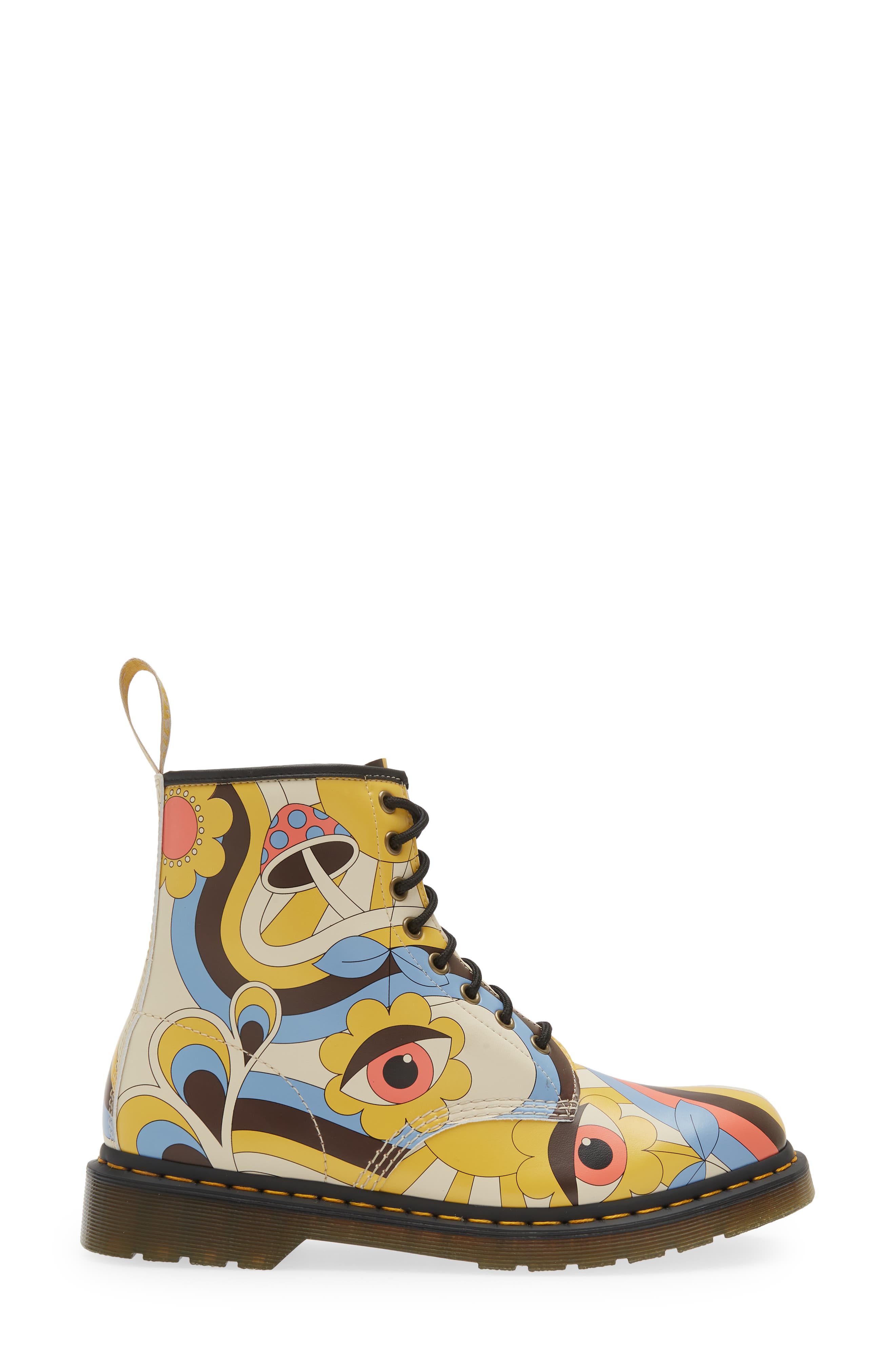 Dr. Martens 1460 Faux Leather Boot, Alternate, color, 