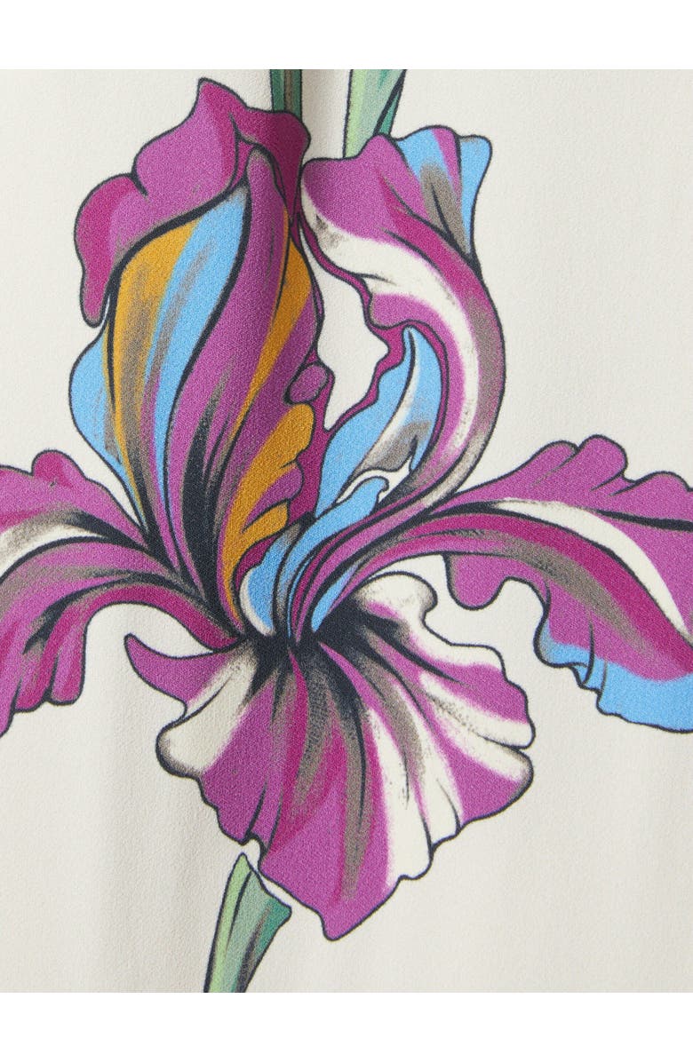 La DoubleJ Mini Supremes Swing Dress Iris Placée Ivory, Alternate, color, 