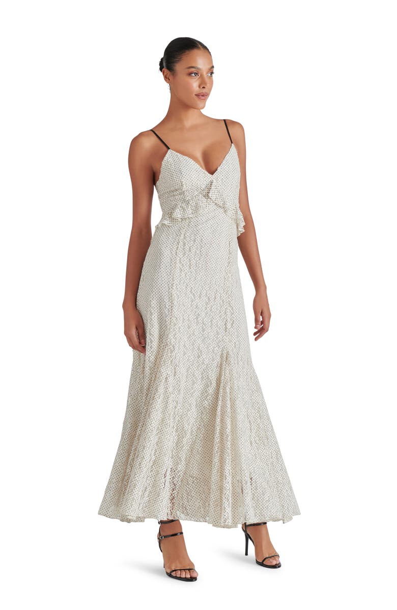 Steve Madden Gracie Ruffle A-Line Dress, Alternate, color,