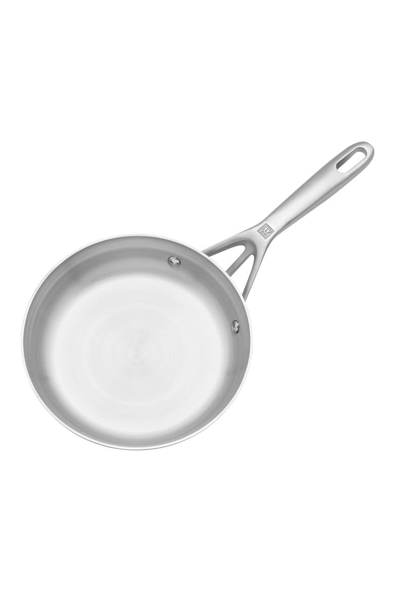 Motion Stainless Steel 8-Inch Fry Pan, Alternate, color, STAINLESS STEEL