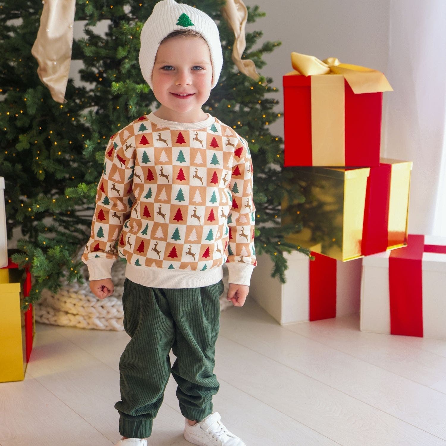 Sweet Wink Forest Corduroy Jogger | Nordstrom