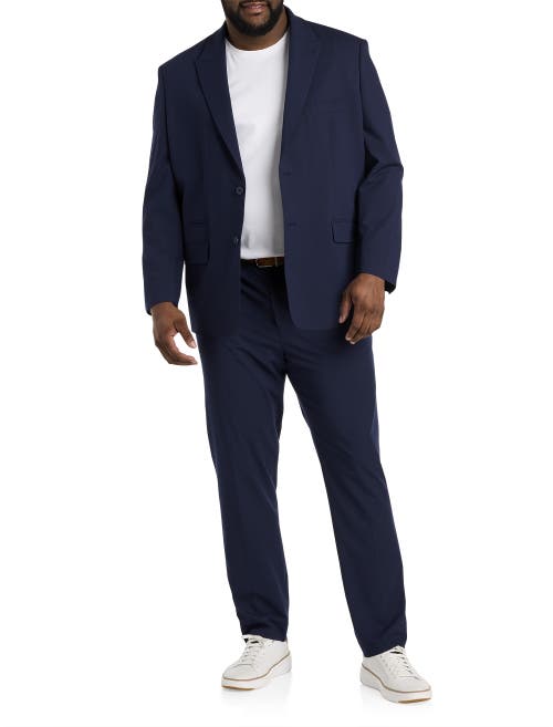 Synrgy By Dxl Modern-fit Machine Washable Suit Pants In Navy