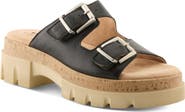 Spring Step Marbello Platform Slide Sandal