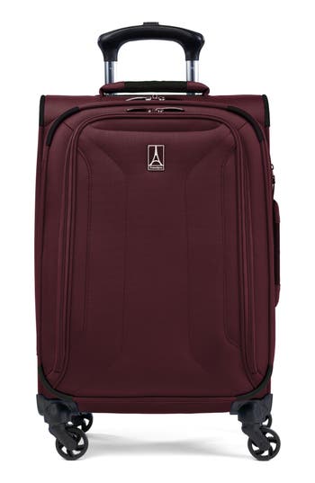 Travelpro Pilot Air 2 21-inch Expandable Carry-on Luggage In Burgundy